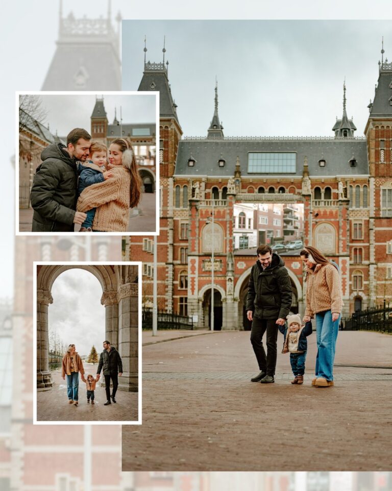 Family session at the Rijksmuseum, Amsterdam